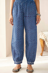 Sehra Nusrat Indigo Izhaar Pants