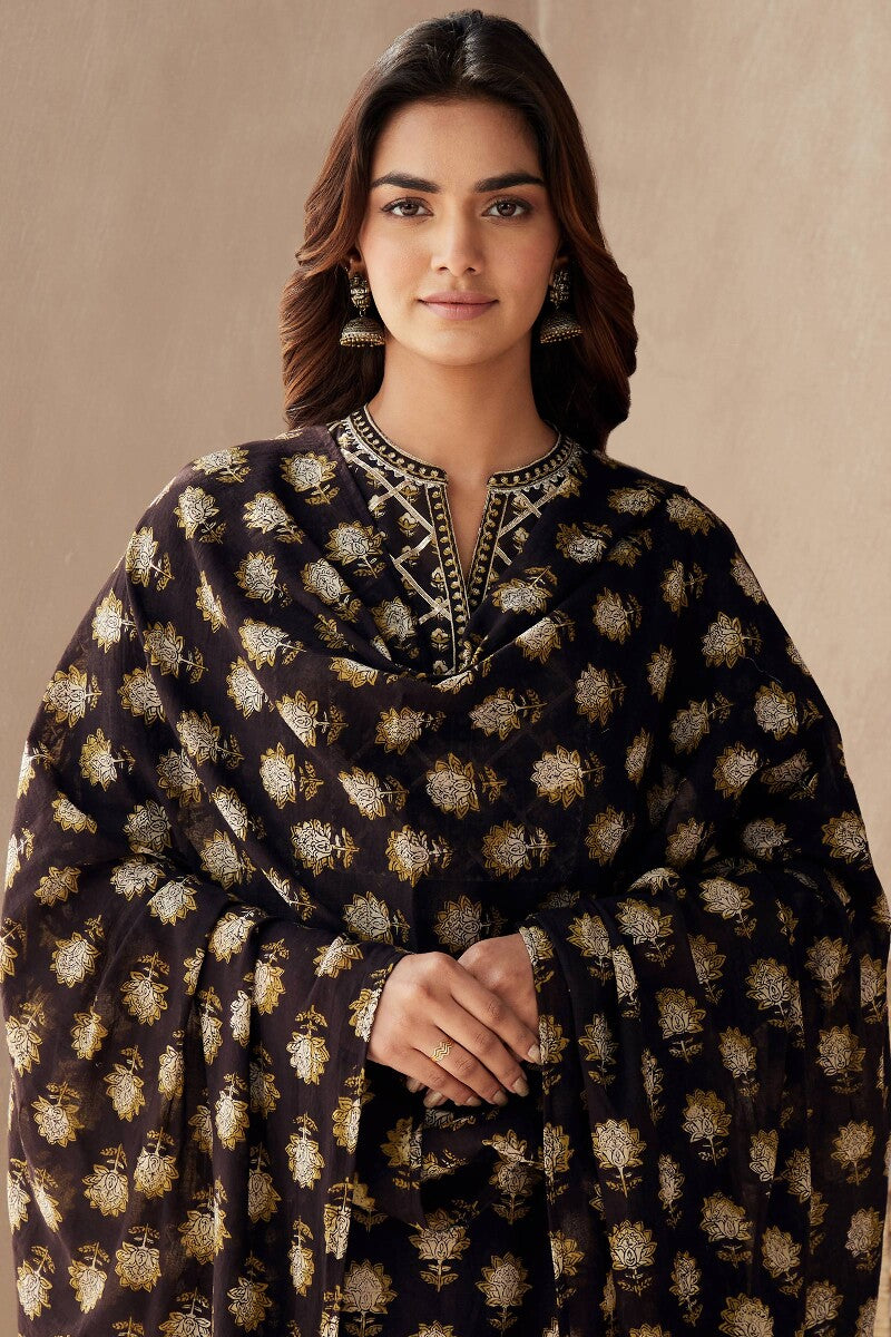 Sehra Nahida Bagru Dupatta