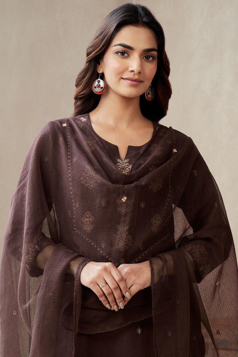 Roza Farhat Kota Dupatta