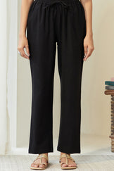 Roza Seher Black Pants