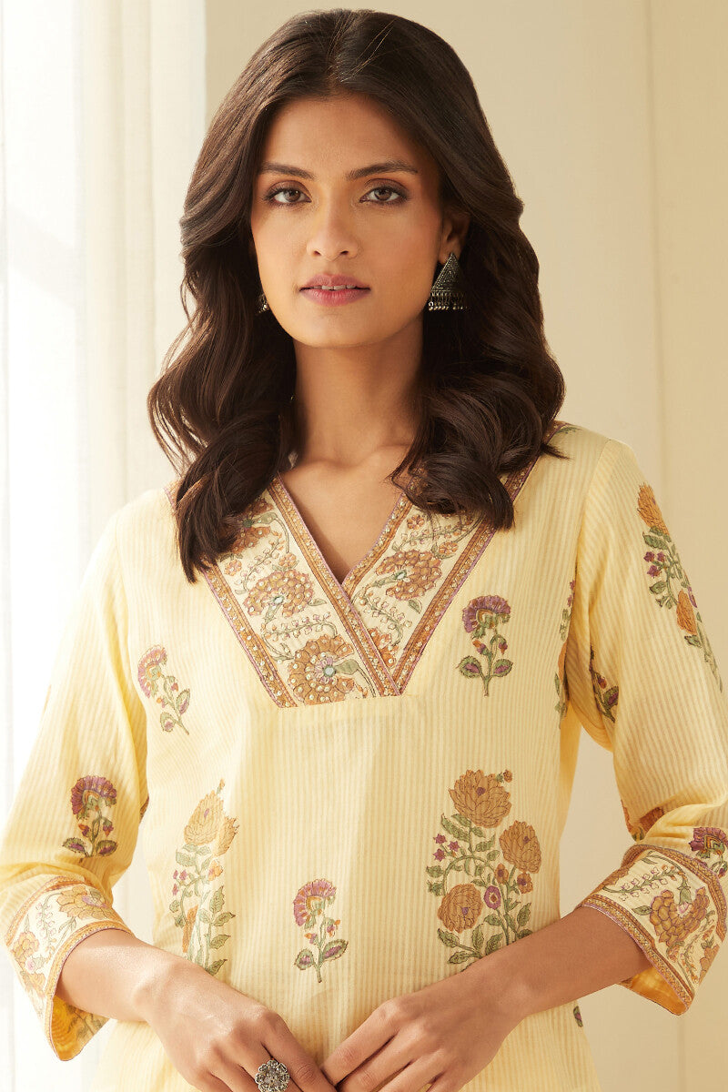 Gulshan Bagh Sanganeri Zeenat Kurta