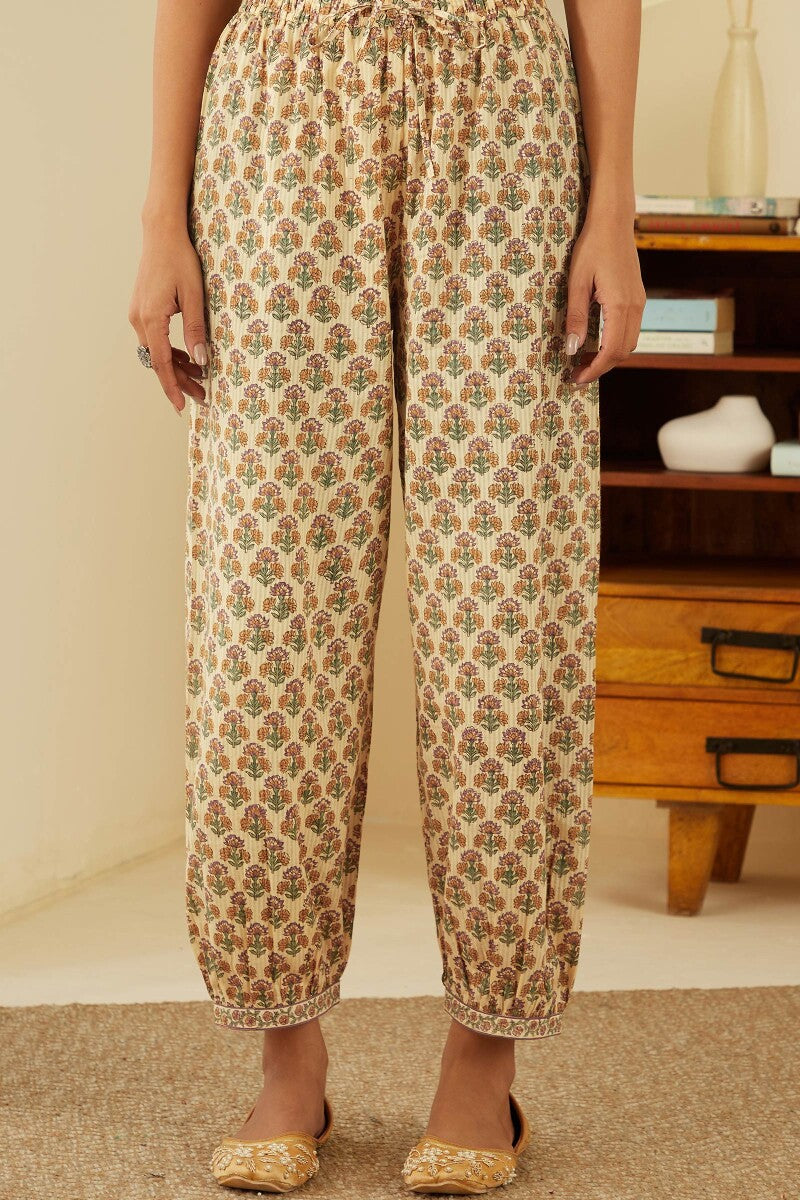 Gulshan Bagh Sanganeri Zeenat Izhaar Pants