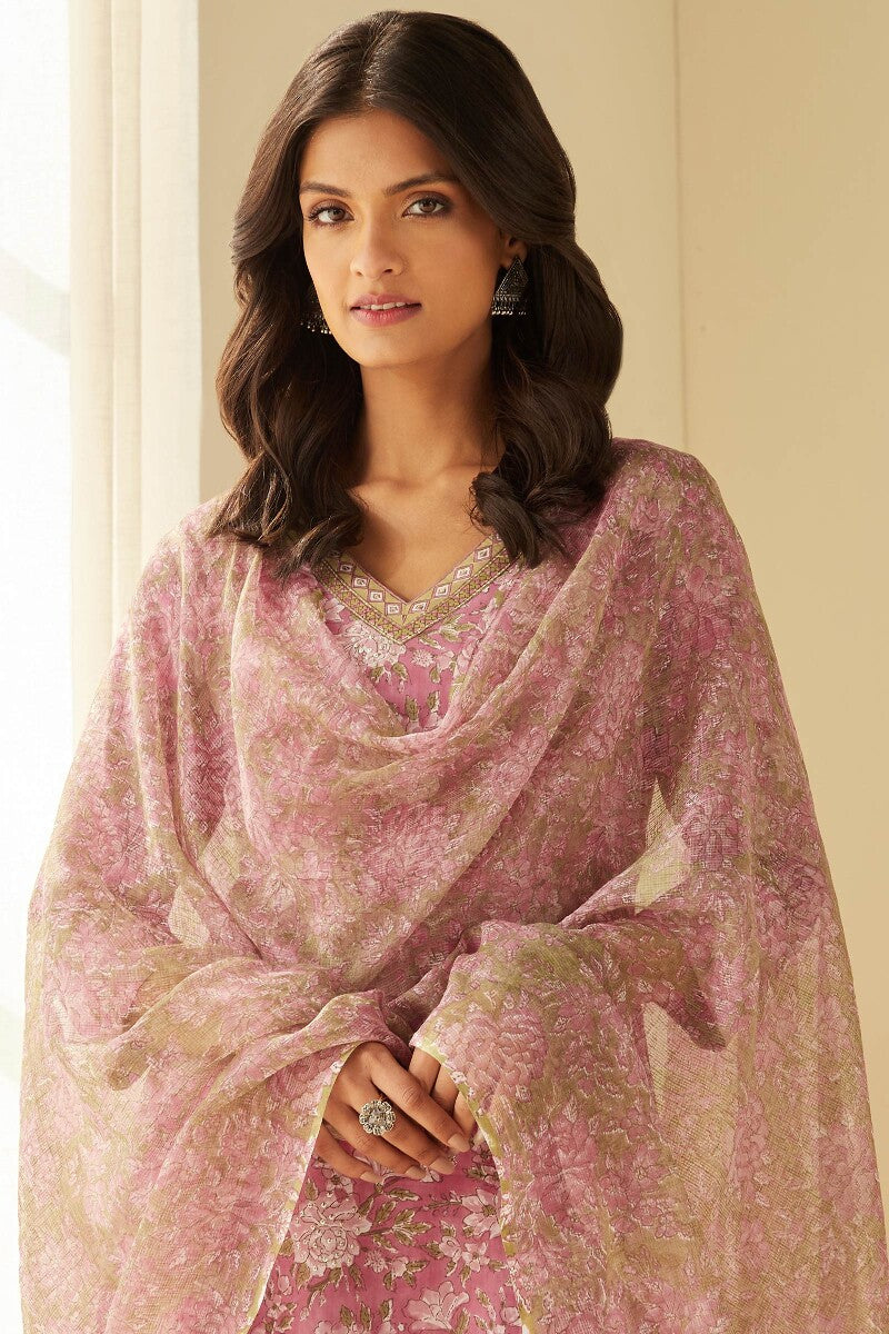 Gulshan Bagh Gauhar Sanganeri Dupatta