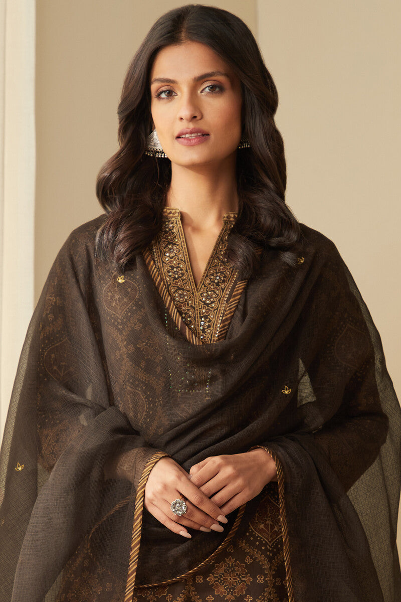 Sehra Mahi Kota Dupatta