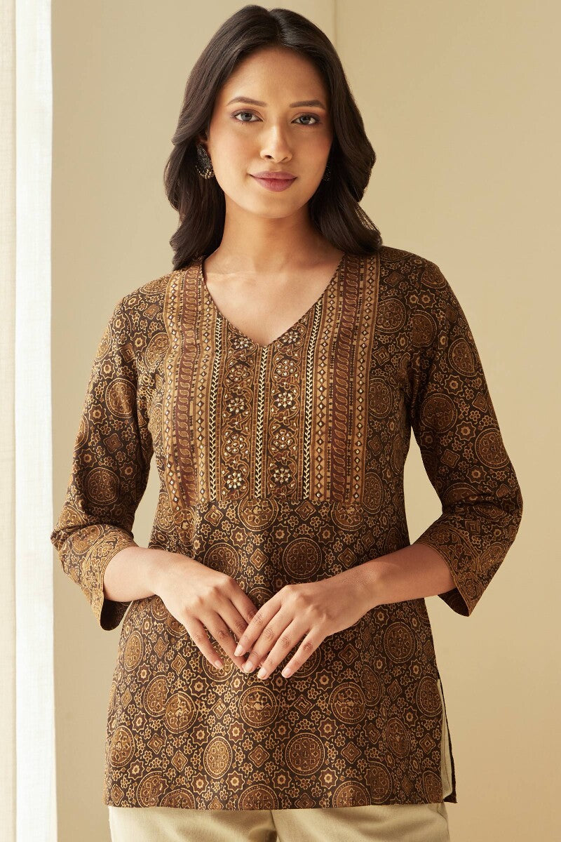 Sehra Zara Ajrak Top
