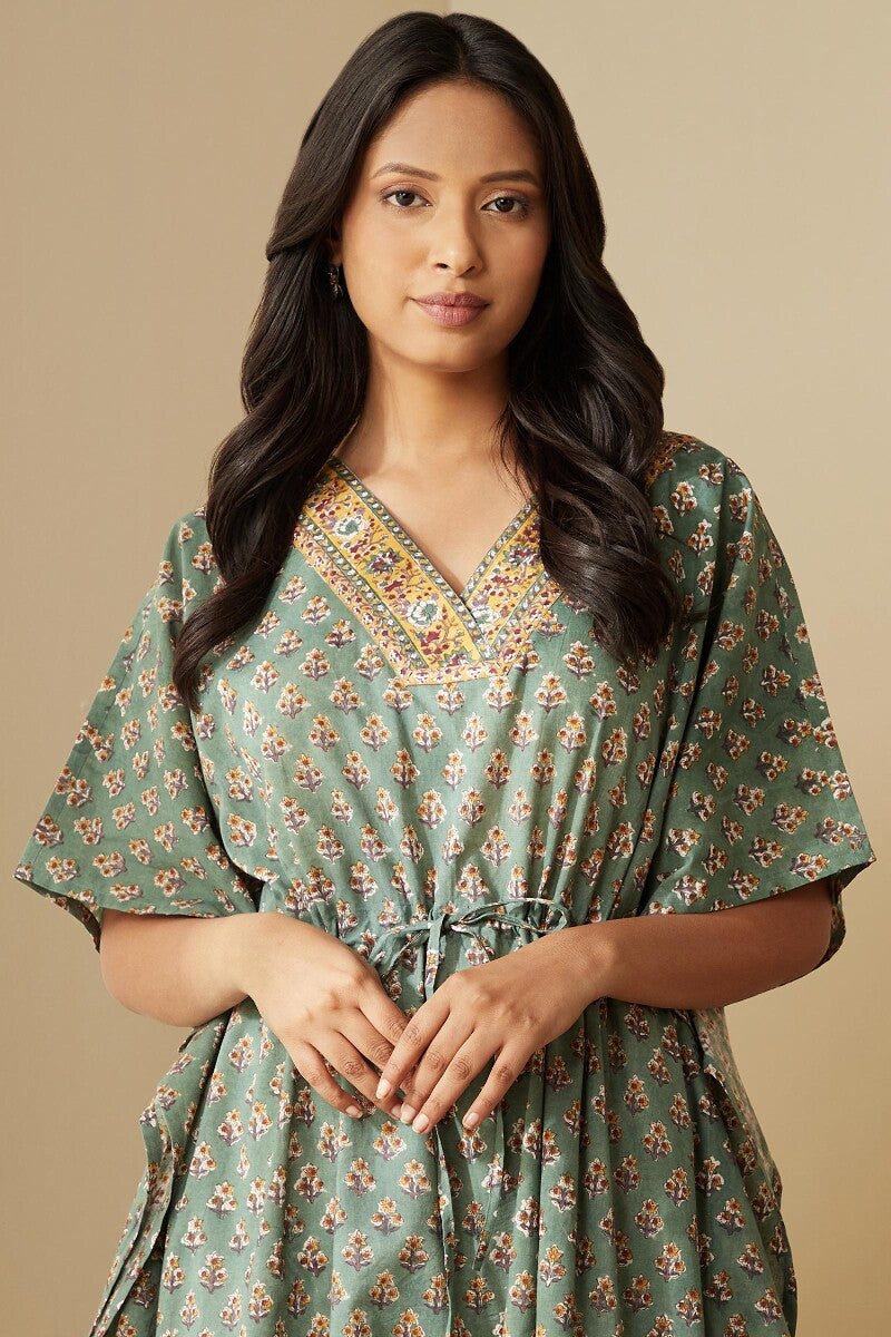 Gauhar Farhat Sanganeri Kaftan