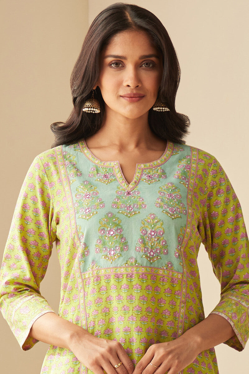 Rosheen Fizah Sanganeri Kurta