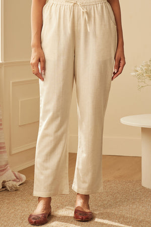 Roza Dahlia Off White Pant