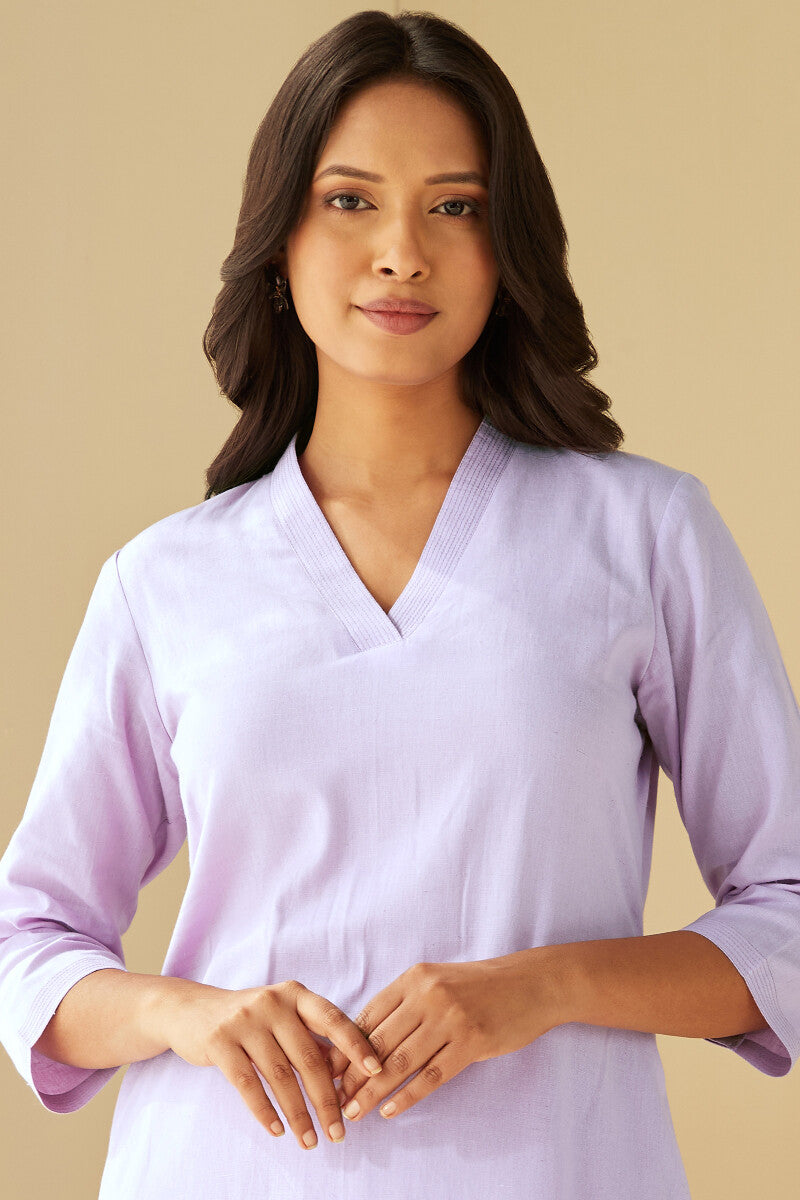 Roza Jia Purple Kurta