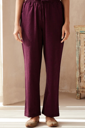 Roza Seher Purple Pants