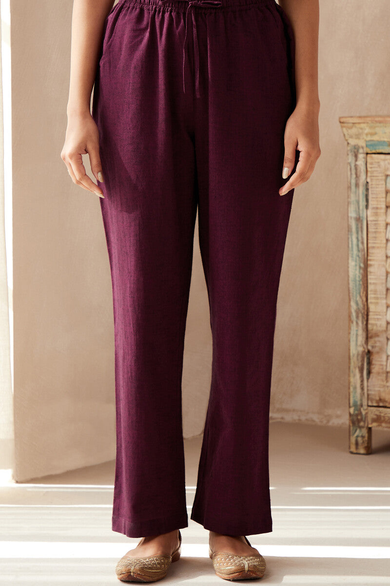 Roza Seher Purple Pants