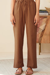 Roza Seher Rust Pants