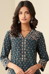 Sehra Nazimah Bagru Kurta