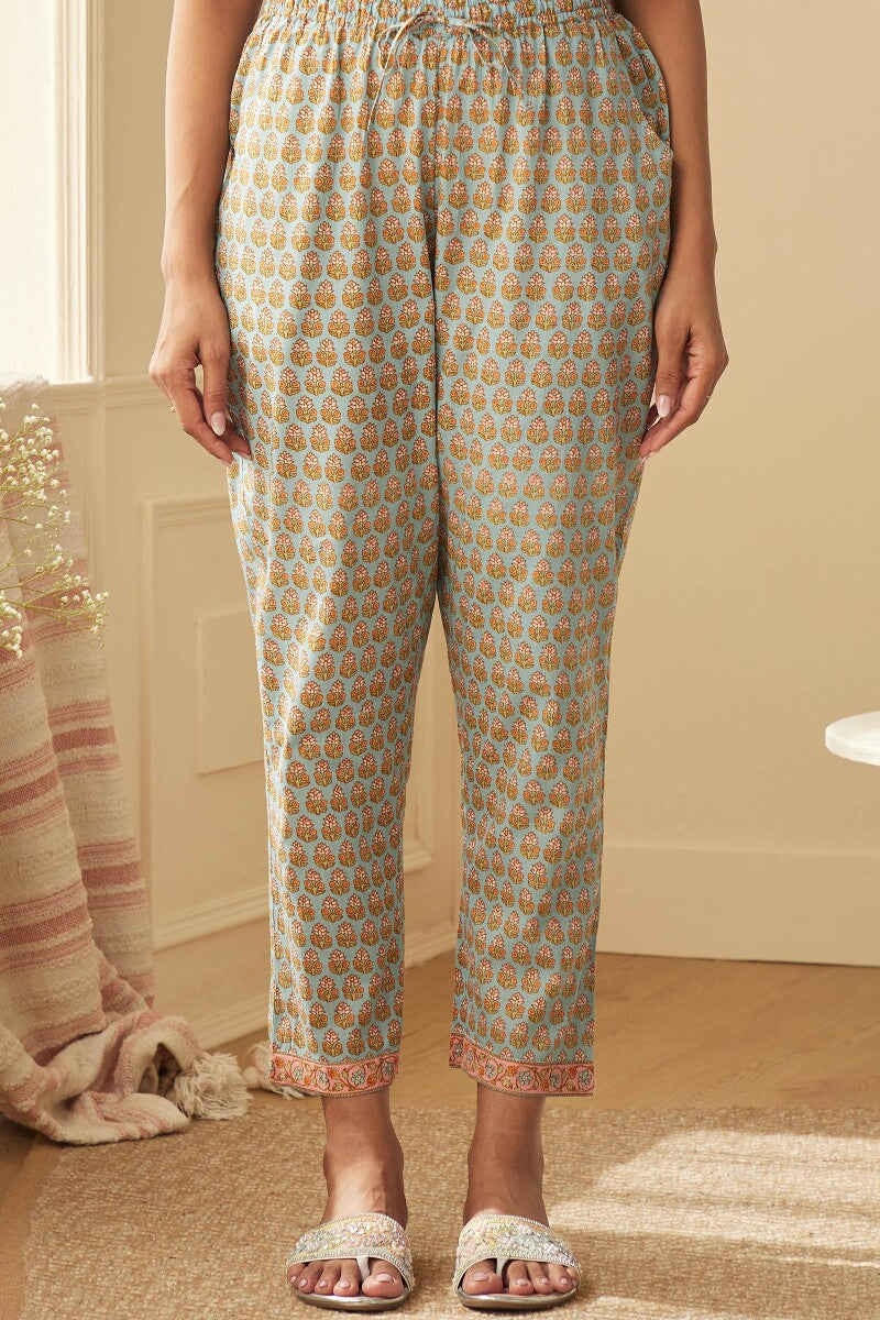 Rosheen Farah Sanganeri Narrow Pants
