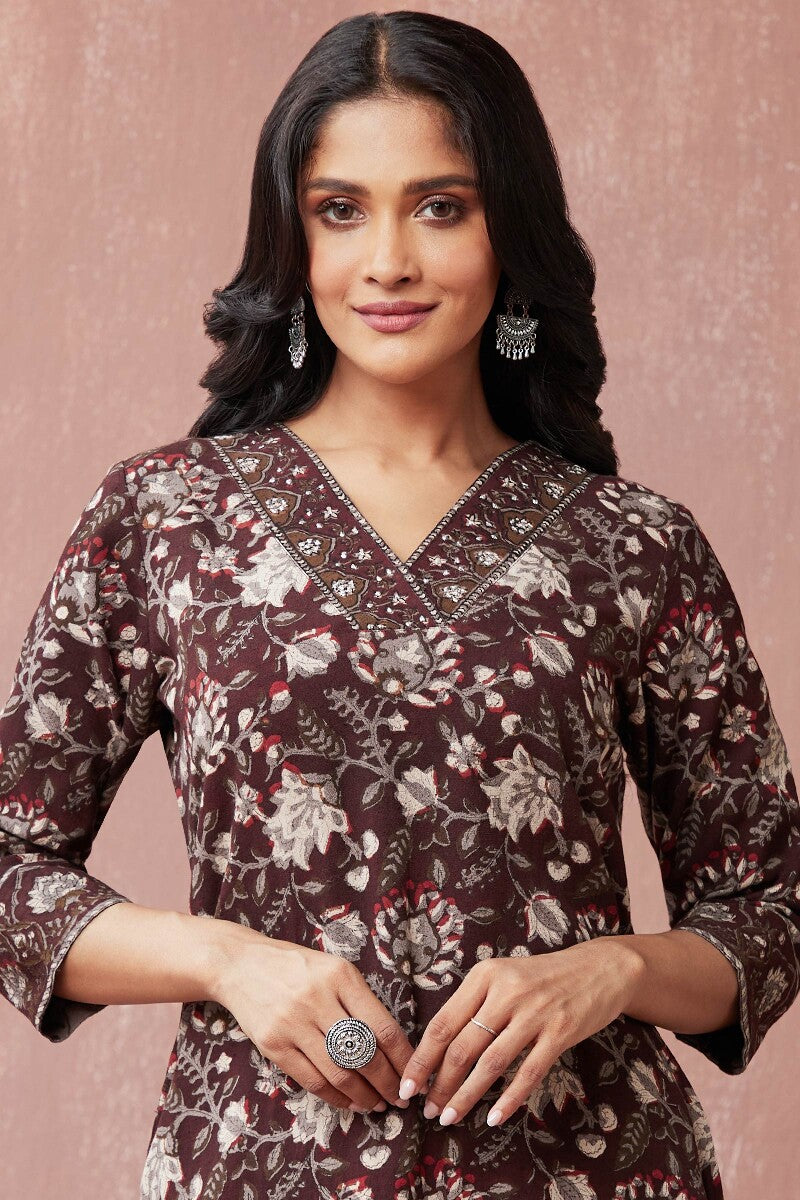 Sehra Afra Bagru Kurta