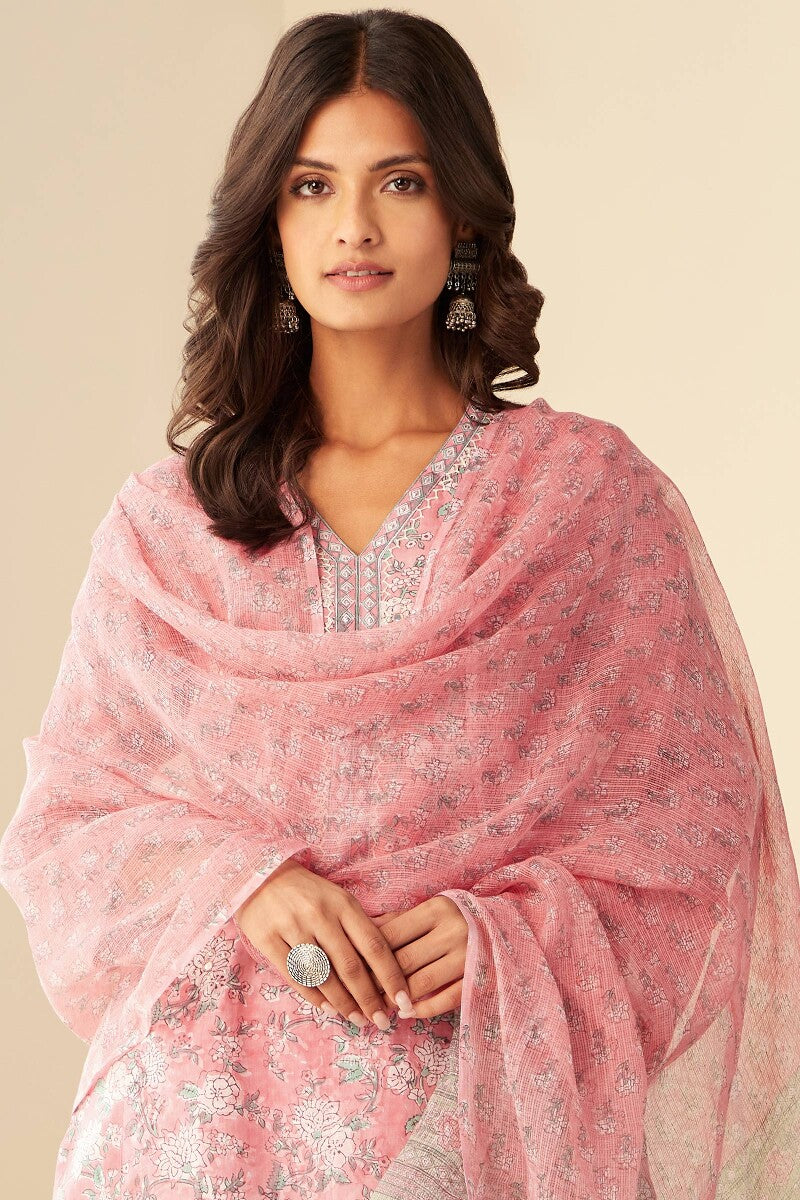 Gulshan Bagh Suhana Sanganeri Dupatta