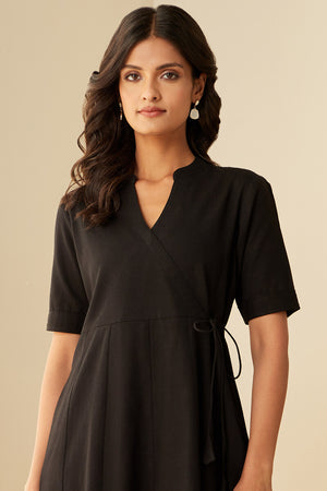 Roza Inara Black Dress