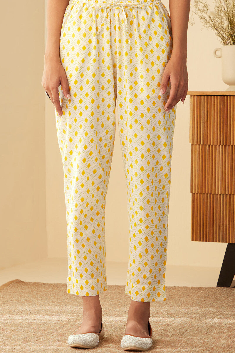 Gauhar Layla Sanganeri Narrow Pants