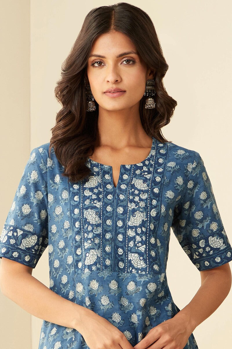 Sehra Zoya Indigo Kurta