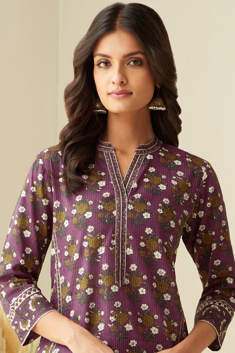 Gauhar Zarin Sanganeri Kurta