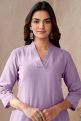 Roza Seher Lavender Kurta