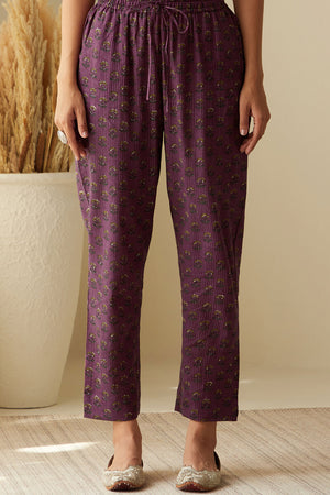 Gauhar Zarin Sanganeri Narrow Pants