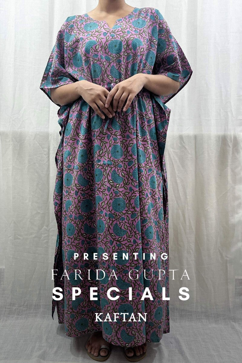 Handcrafted Cotton Kaftan
