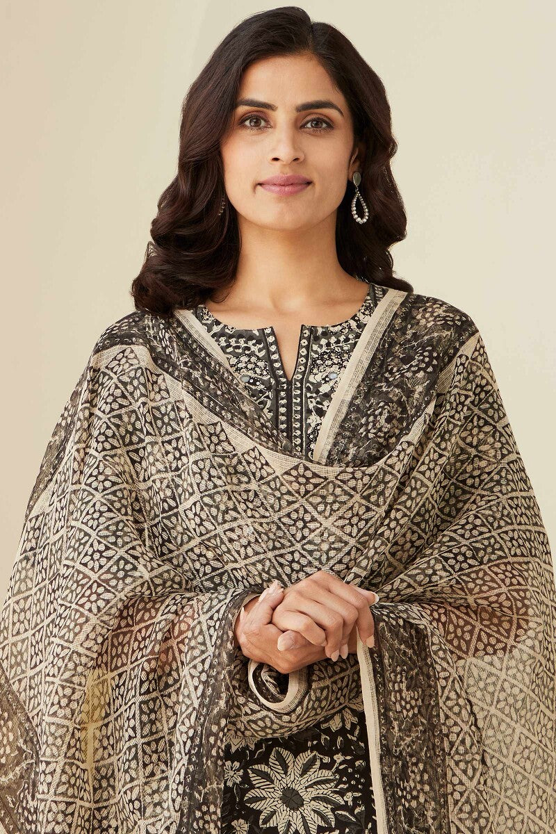 Sehra Mahira Bagru Kota Dupatta