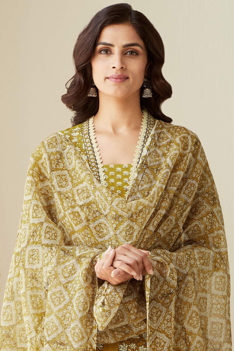 Sehra Shirin Kota Dupatta