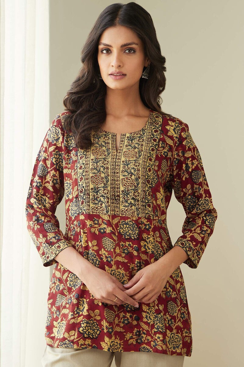 Sehra Tasneem Bagru Top