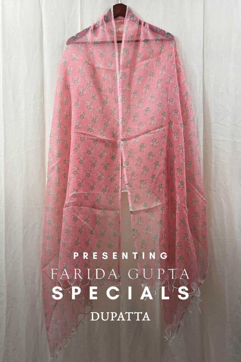 Pink Sanganeri Dupatta