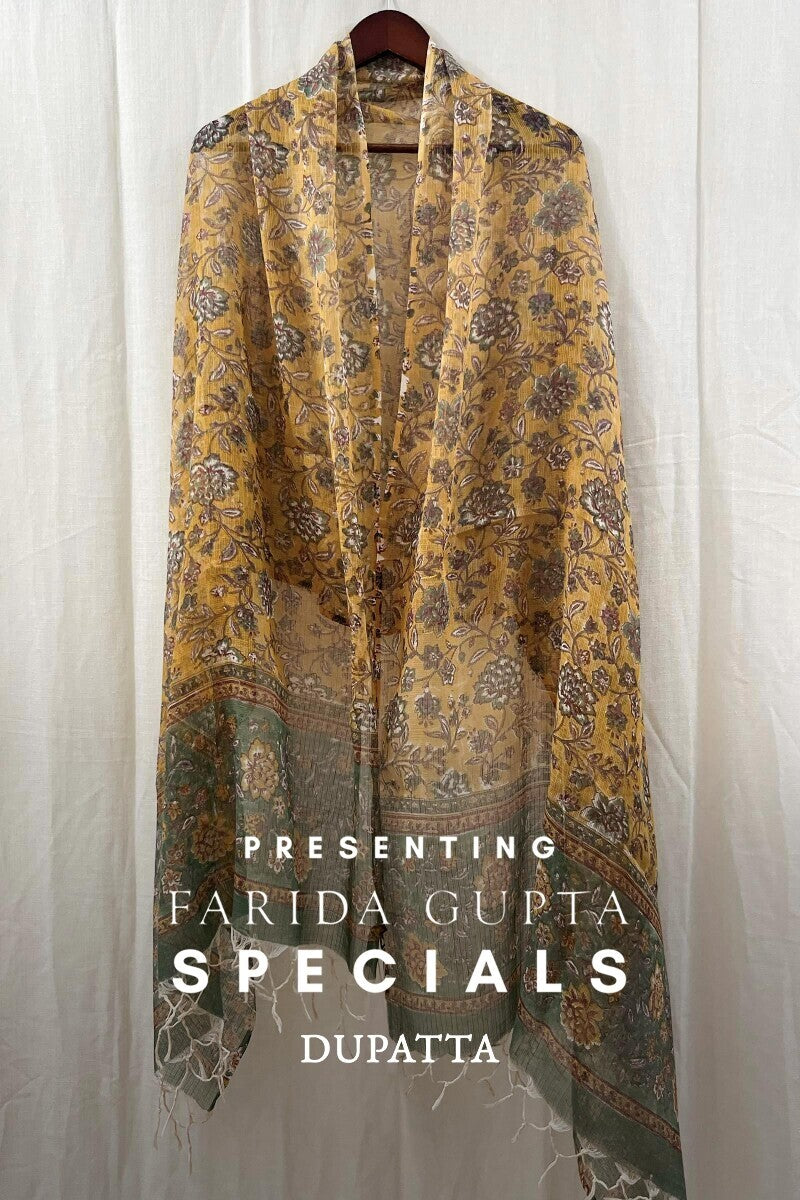Yellow Kota Dupatta