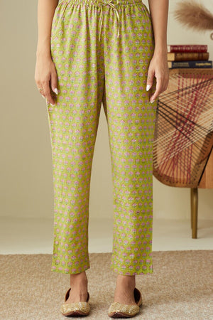 Rosheen Aiza Sanganeri Narrow Pants