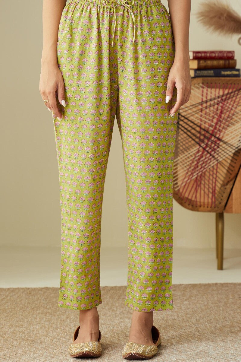 Rosheen Aiza Sanganeri Narrow Pants