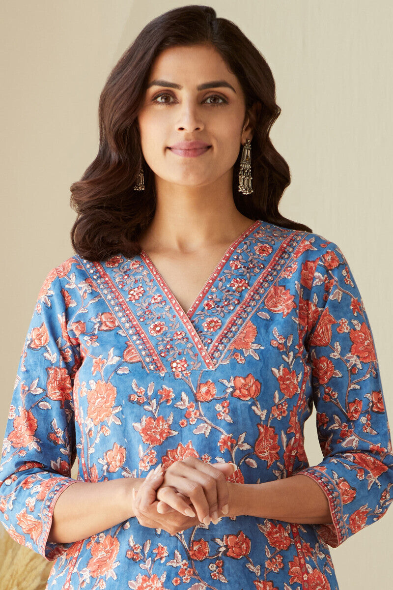 Rosheen Mariah Sanganeri Kurta