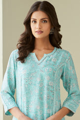 Mehrunissa Nur Sanganeri Kurta