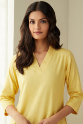 Roza Seher Yellow Kurta