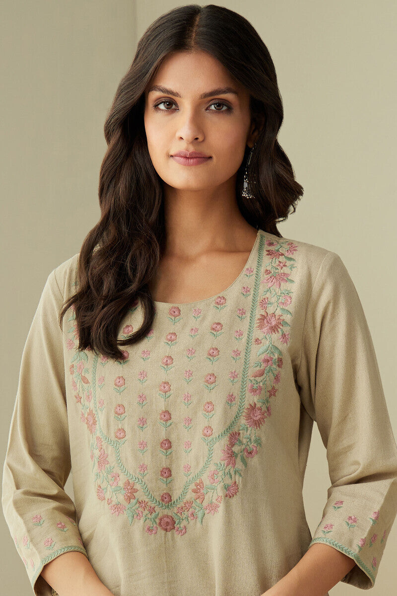 Rosheen Maya Beige Kurta