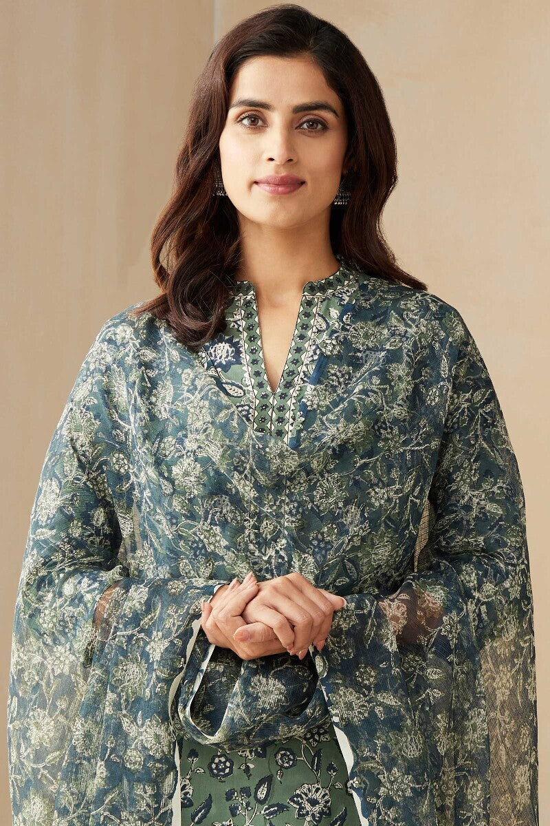Gauhar Zoya Bagru Dupatta