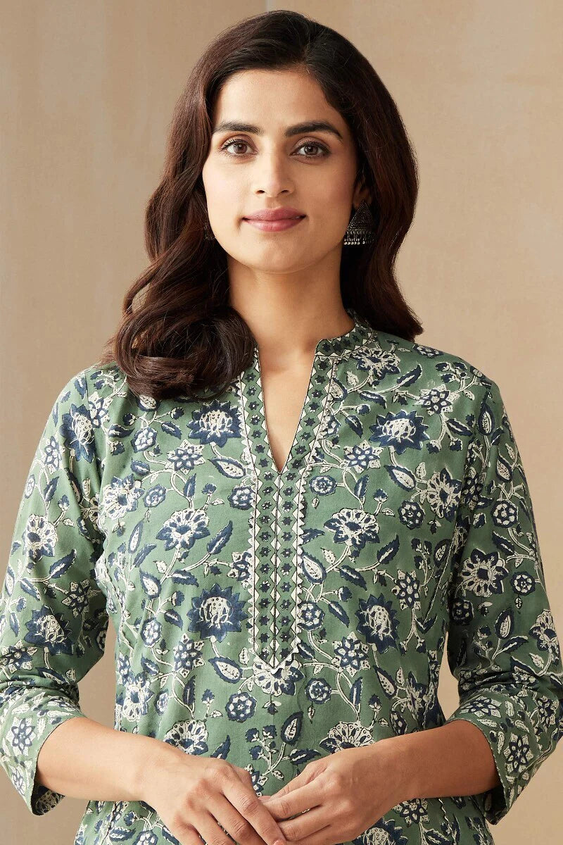 Gauhar Zoya Bagru Kurta