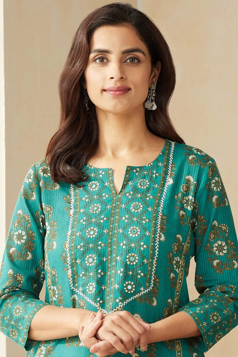Gauhar Ria Sanganeri Kurta