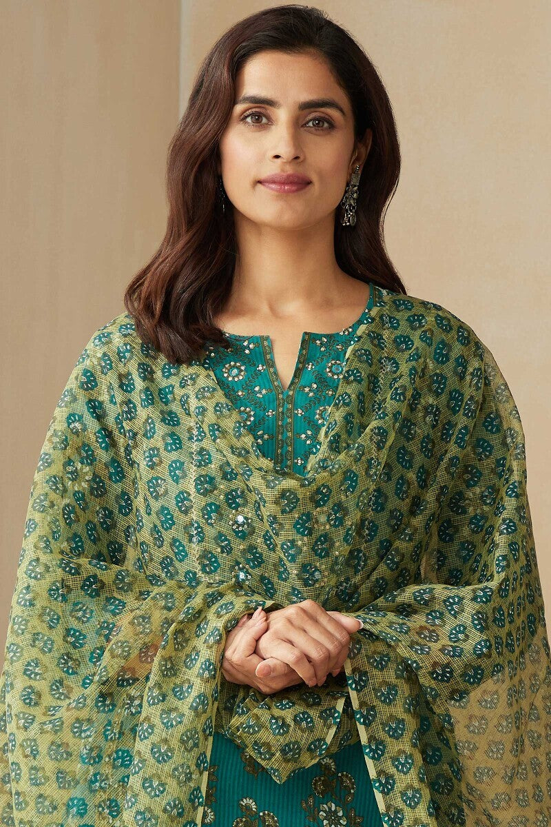 Gauhar Ria Sanganeri Dupatta