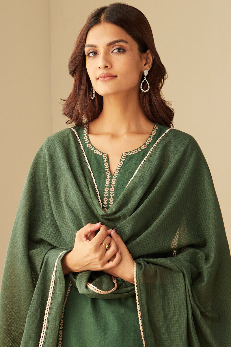 Roza Seerat Green Dupatta