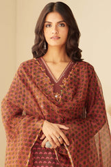 Gauhar Rania Sanganeri Dupatta