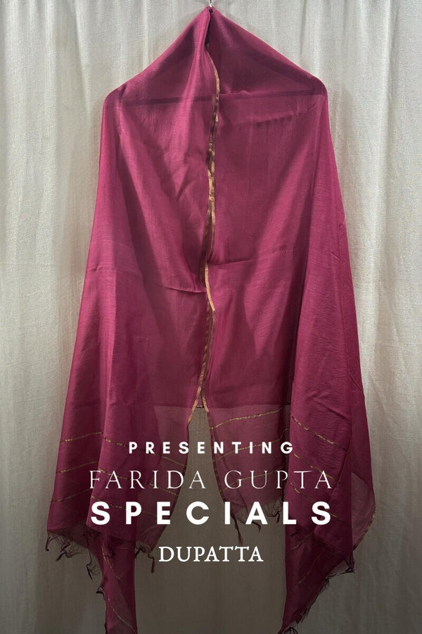 Handcrafted Chanderi Dupatta