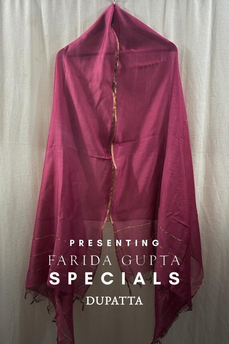 Handcrafted Chanderi Dupatta
