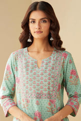 Rosheen Mahira Sanganeri Kurta