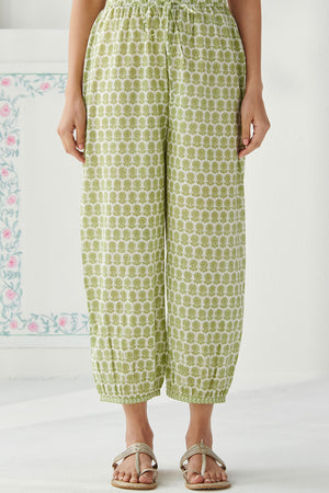 Gulbahar Mehreen Sanganeri Izhaar Pants