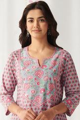 Rosheen Nafisa Sanganeri Kurta