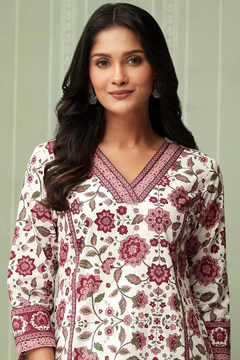 Rosheen Rehmat Sanganeri Kurta